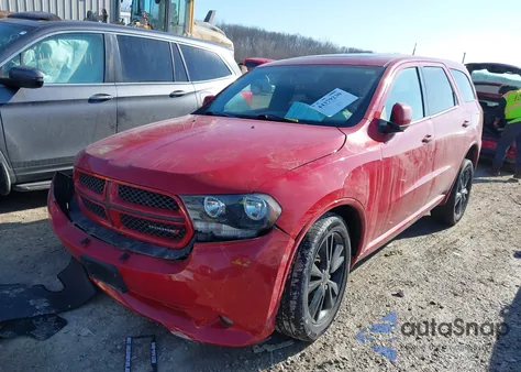 2013 Dodge Durango Sxt z USA, uszkodzony, nr VIN 1C4RDJAG7DC688628